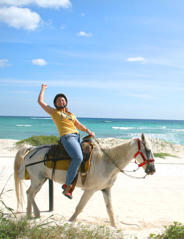Cozumel Horseback Ride & Beach Time at Punta Sur Eco Park